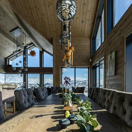 Сasa de vacaciones Architect-designed Near Hardangerfjord Garnes