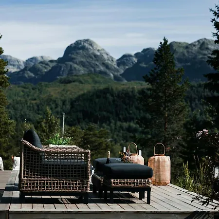 Architect-designed Near Hardangerfjord بيت للعطل Garnes
