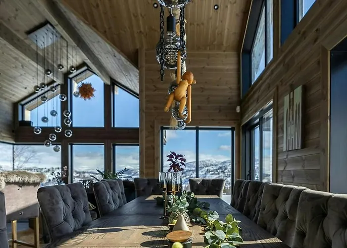 Сasa de vacaciones Architect-designed Near Hardangerfjord Garnes