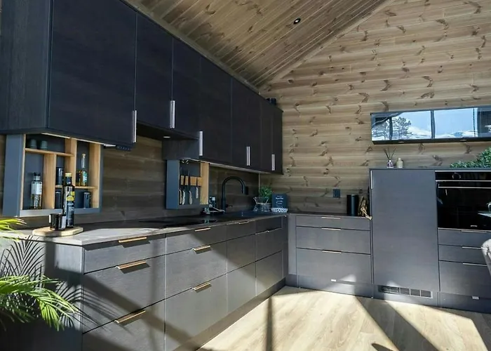 Сasa de vacaciones Architect-designed Near Hardangerfjord Garnes